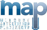 Map Logo - Midwest Advertising Placement